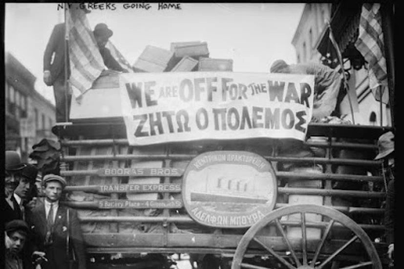 Όταν οι Ελληνες της Νέας Υόρκης γέμιζαν τα πλοία το 1912 για να πολεμήσουν για τη Μακεδονία